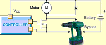 Figure 2. Cordless power drill schematic